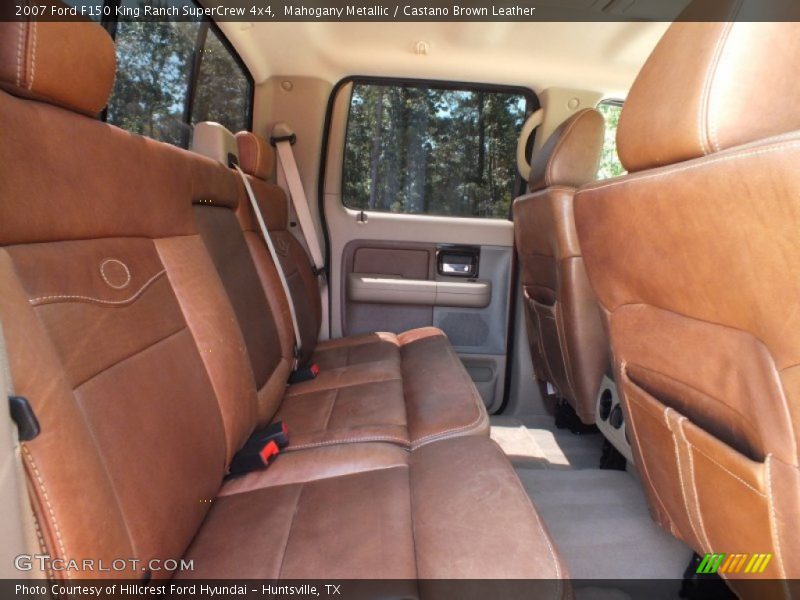 Mahogany Metallic / Castano Brown Leather 2007 Ford F150 King Ranch SuperCrew 4x4