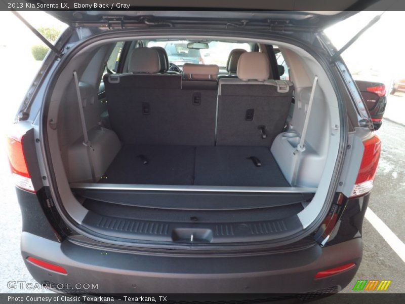 Ebony Black / Gray 2013 Kia Sorento LX