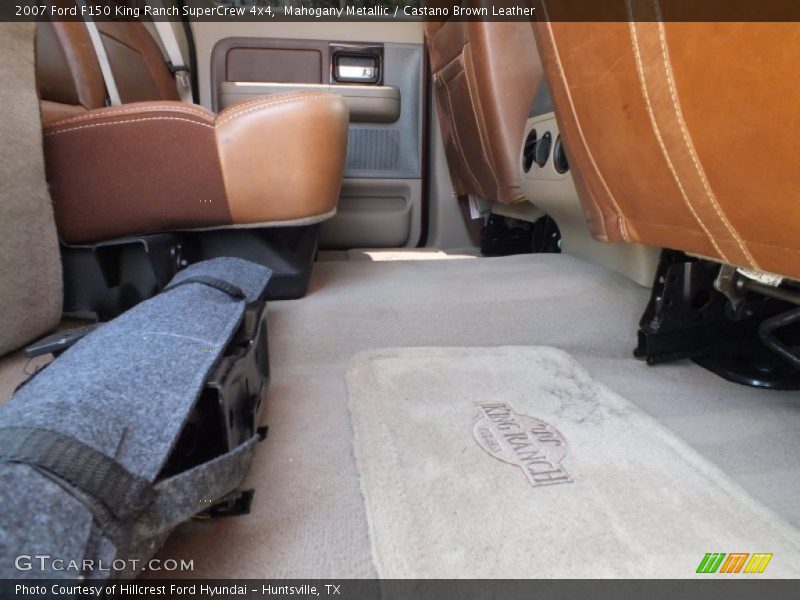 Mahogany Metallic / Castano Brown Leather 2007 Ford F150 King Ranch SuperCrew 4x4