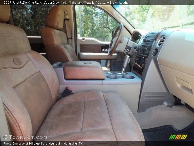 Mahogany Metallic / Castano Brown Leather 2007 Ford F150 King Ranch SuperCrew 4x4