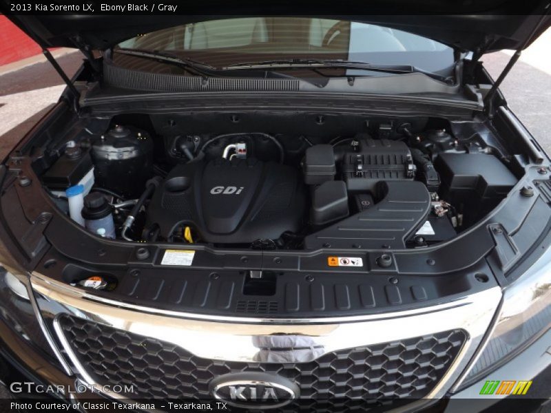 Ebony Black / Gray 2013 Kia Sorento LX