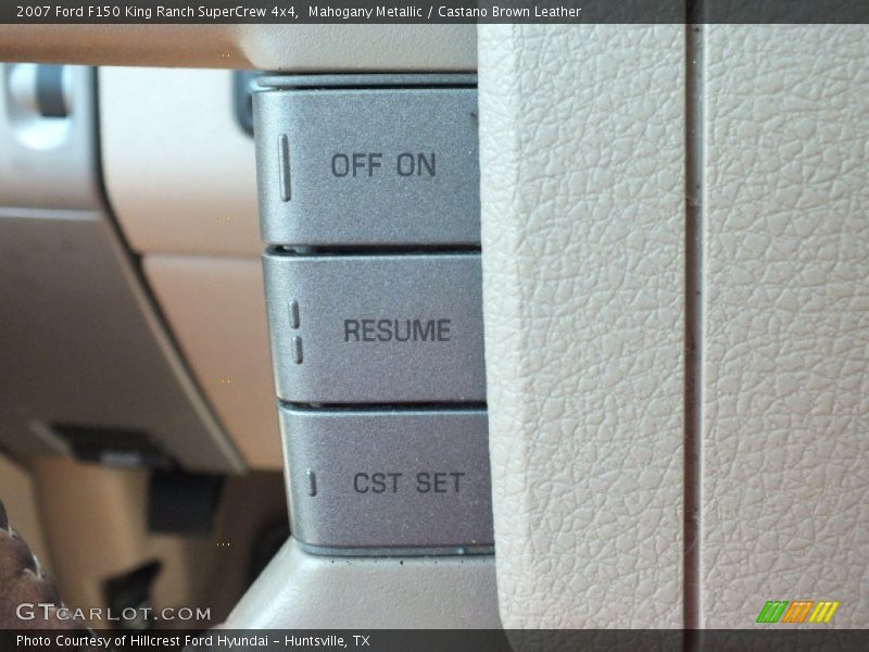 Mahogany Metallic / Castano Brown Leather 2007 Ford F150 King Ranch SuperCrew 4x4