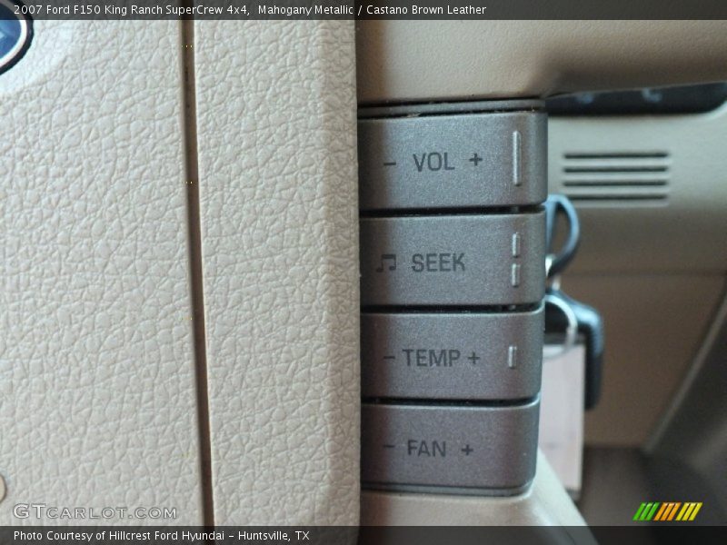 Mahogany Metallic / Castano Brown Leather 2007 Ford F150 King Ranch SuperCrew 4x4