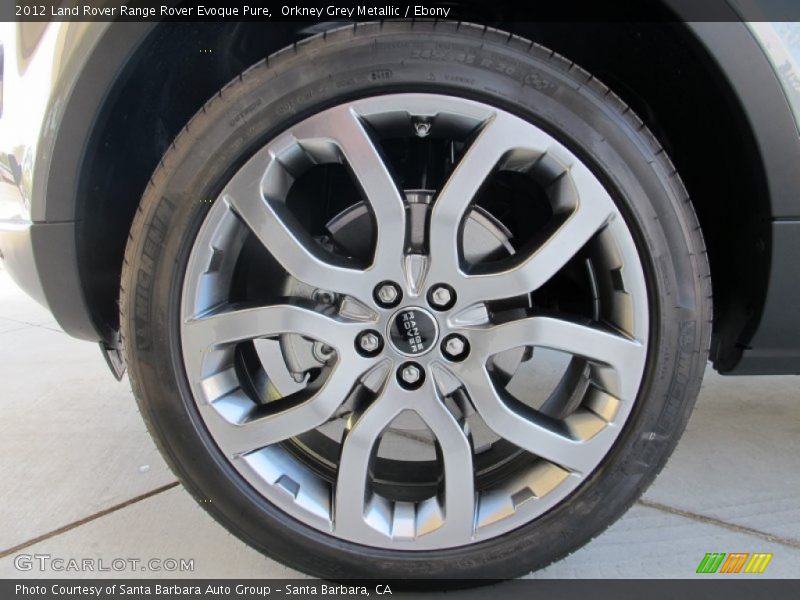  2012 Range Rover Evoque Pure Wheel