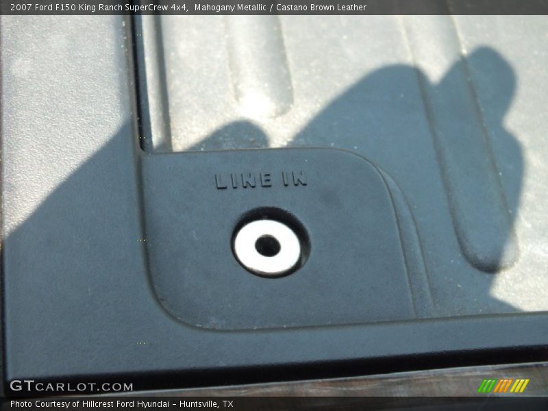 Mahogany Metallic / Castano Brown Leather 2007 Ford F150 King Ranch SuperCrew 4x4