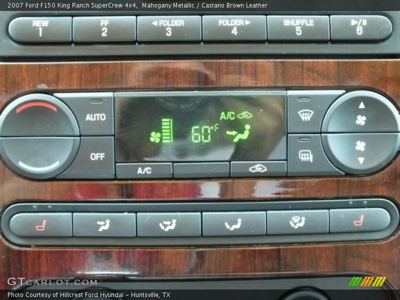 Mahogany Metallic / Castano Brown Leather 2007 Ford F150 King Ranch SuperCrew 4x4