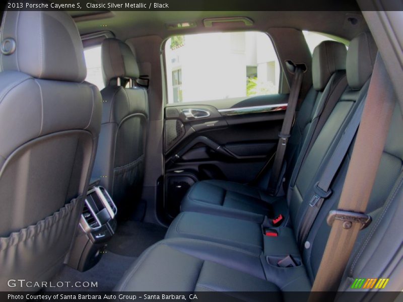 Classic Silver Metallic / Black 2013 Porsche Cayenne S