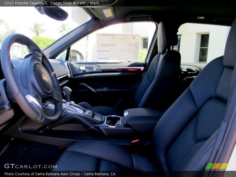 Classic Silver Metallic / Black 2013 Porsche Cayenne S