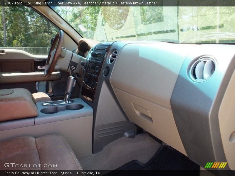 Mahogany Metallic / Castano Brown Leather 2007 Ford F150 King Ranch SuperCrew 4x4