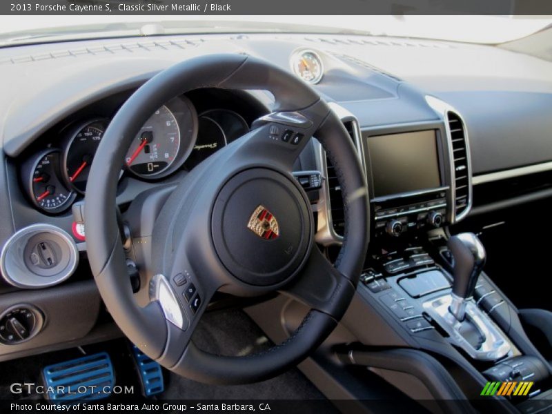 Dashboard of 2013 Cayenne S