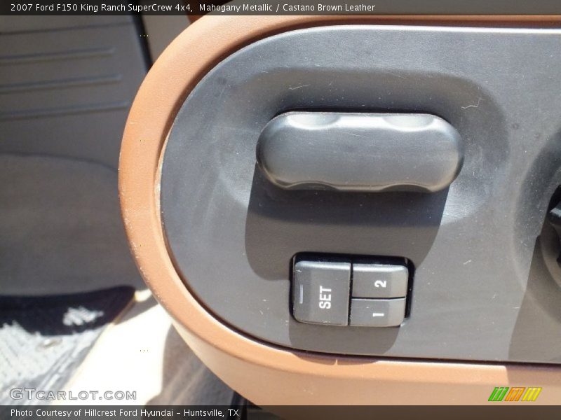 Mahogany Metallic / Castano Brown Leather 2007 Ford F150 King Ranch SuperCrew 4x4
