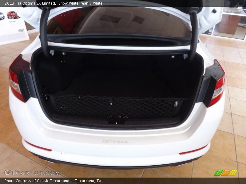  2013 Optima SX Limited Trunk