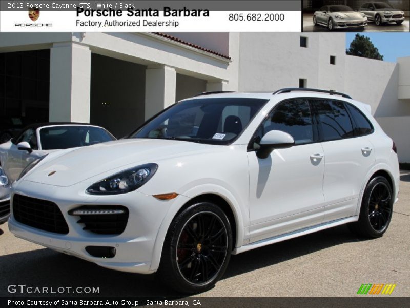 White / Black 2013 Porsche Cayenne GTS