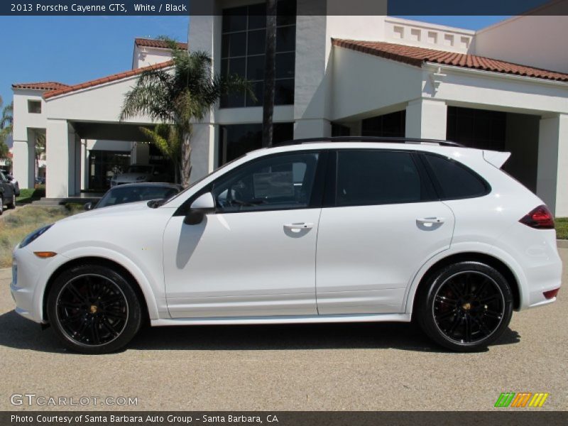 White / Black 2013 Porsche Cayenne GTS