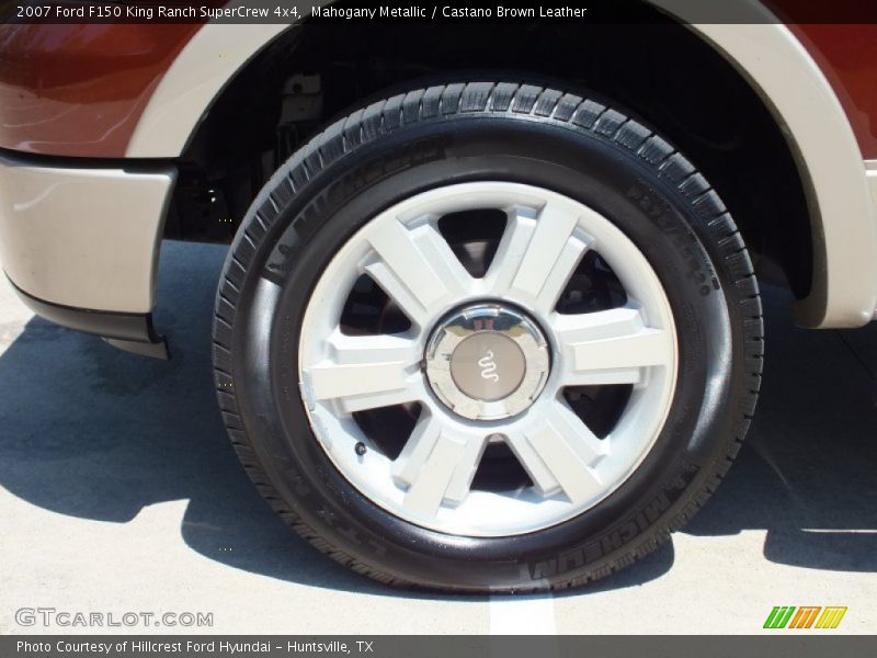 Mahogany Metallic / Castano Brown Leather 2007 Ford F150 King Ranch SuperCrew 4x4