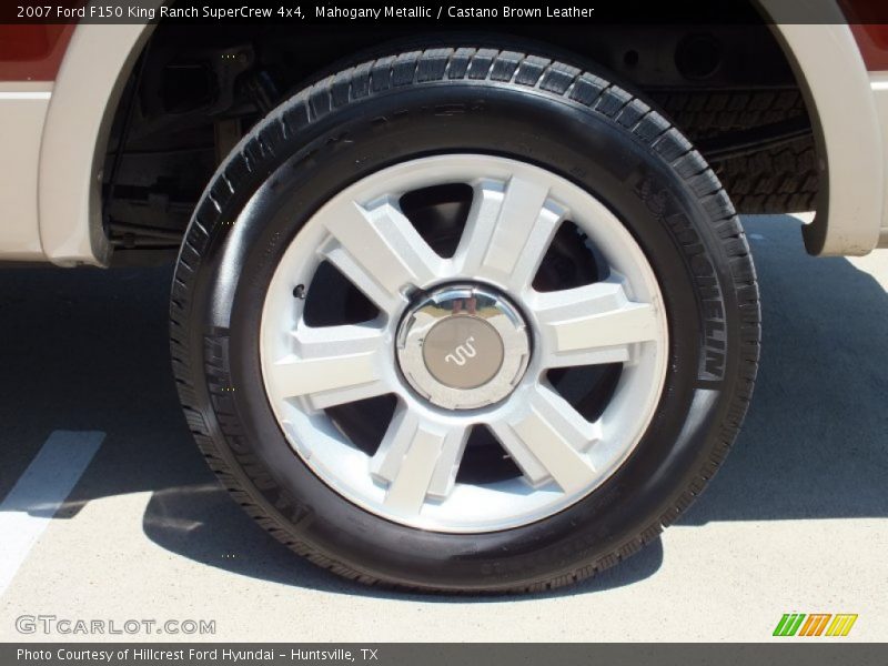 Mahogany Metallic / Castano Brown Leather 2007 Ford F150 King Ranch SuperCrew 4x4