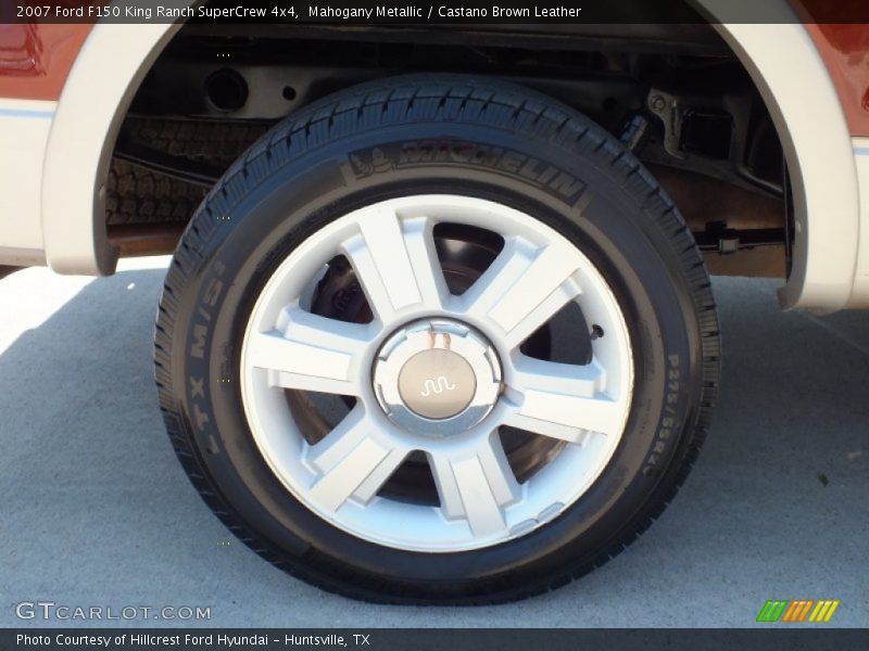 Mahogany Metallic / Castano Brown Leather 2007 Ford F150 King Ranch SuperCrew 4x4