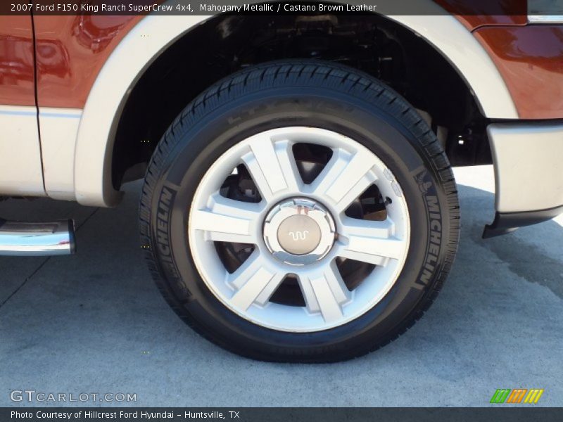 Mahogany Metallic / Castano Brown Leather 2007 Ford F150 King Ranch SuperCrew 4x4