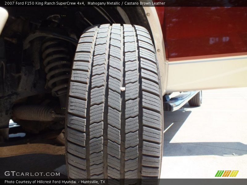 Mahogany Metallic / Castano Brown Leather 2007 Ford F150 King Ranch SuperCrew 4x4