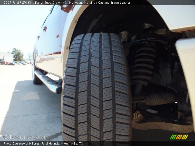Mahogany Metallic / Castano Brown Leather 2007 Ford F150 King Ranch SuperCrew 4x4