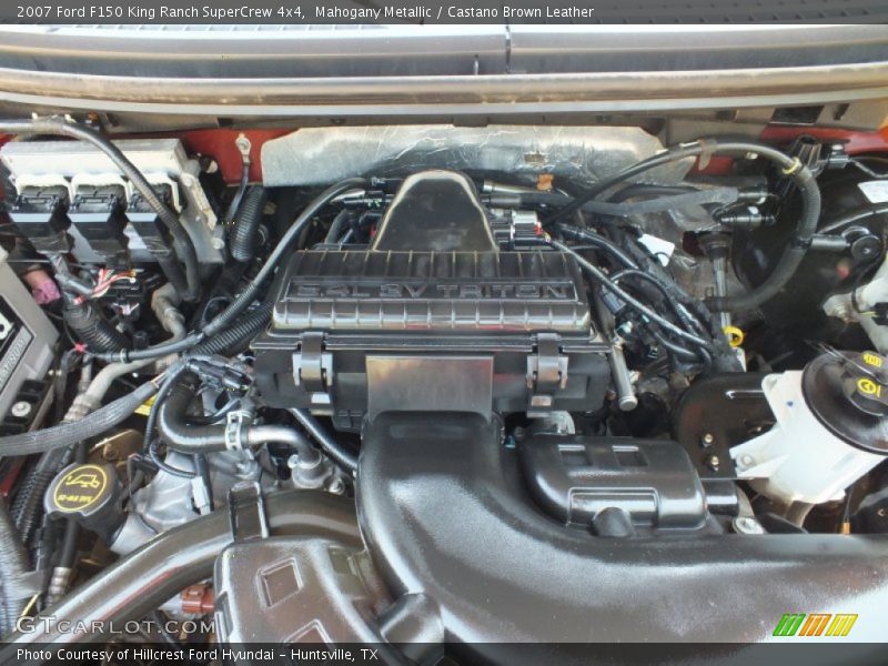 Mahogany Metallic / Castano Brown Leather 2007 Ford F150 King Ranch SuperCrew 4x4