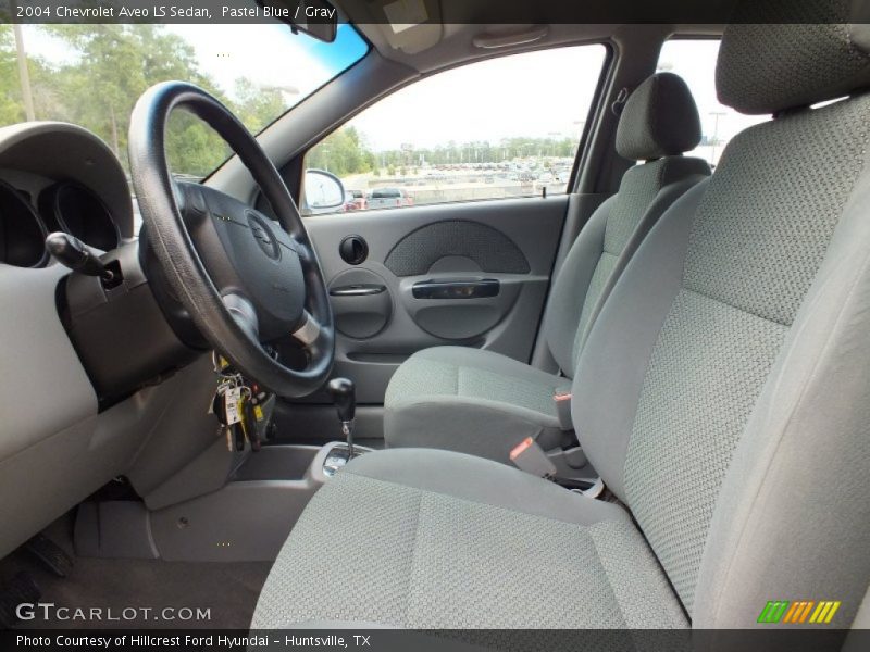  2004 Aveo LS Sedan Gray Interior