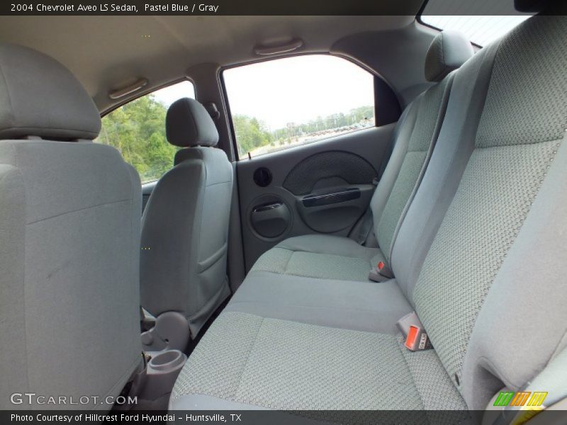 Rear Seat of 2004 Aveo LS Sedan