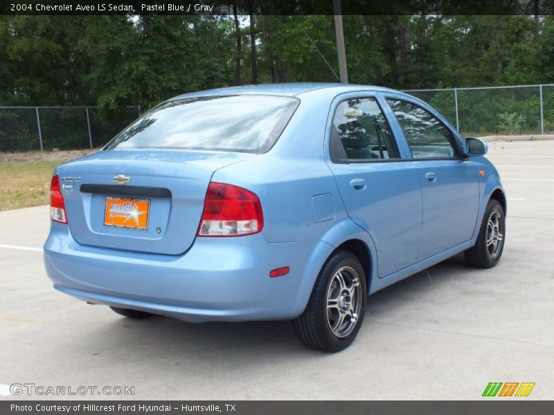 Pastel Blue / Gray 2004 Chevrolet Aveo LS Sedan