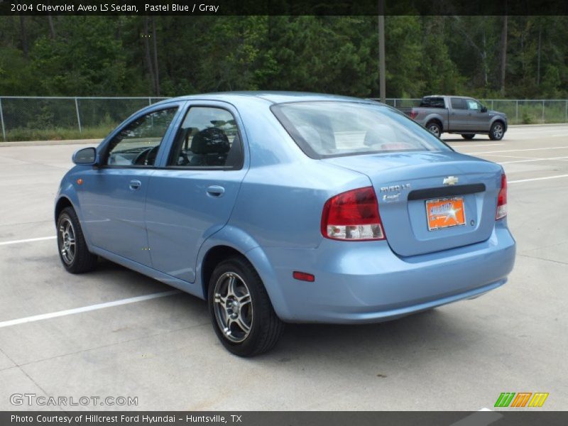 Pastel Blue / Gray 2004 Chevrolet Aveo LS Sedan