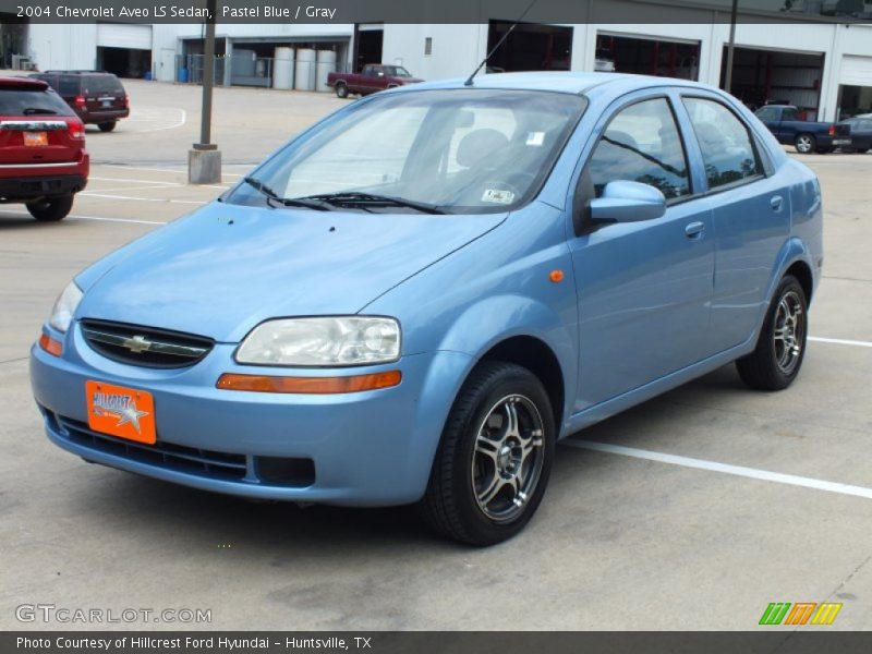 Pastel Blue / Gray 2004 Chevrolet Aveo LS Sedan