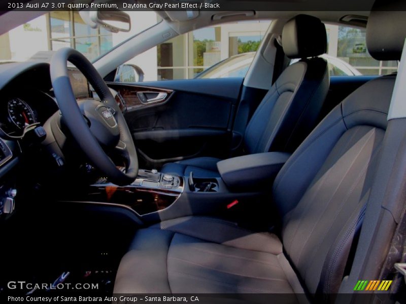 Front Seat of 2013 A7 3.0T quattro Premium