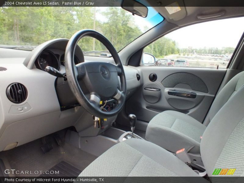  2004 Aveo LS Sedan Gray Interior