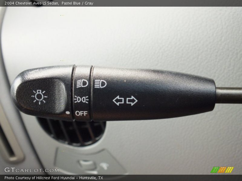 Controls of 2004 Aveo LS Sedan