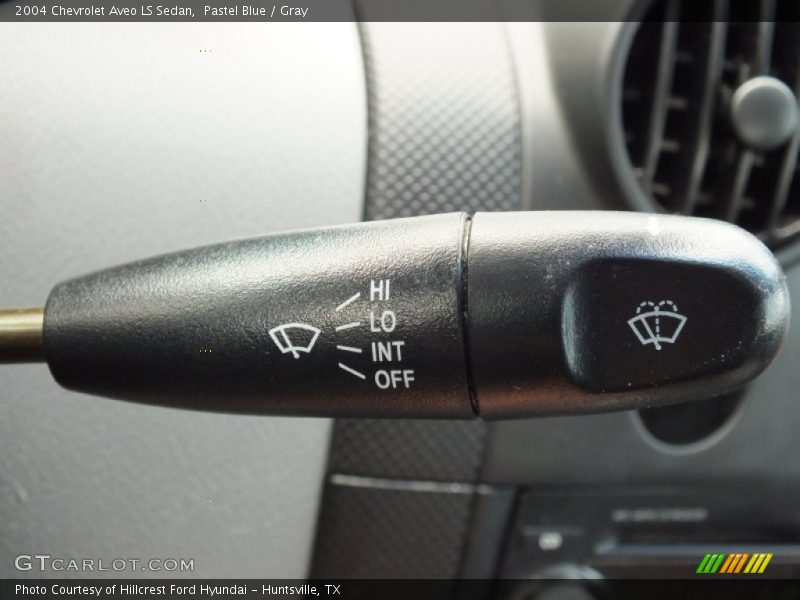 Controls of 2004 Aveo LS Sedan