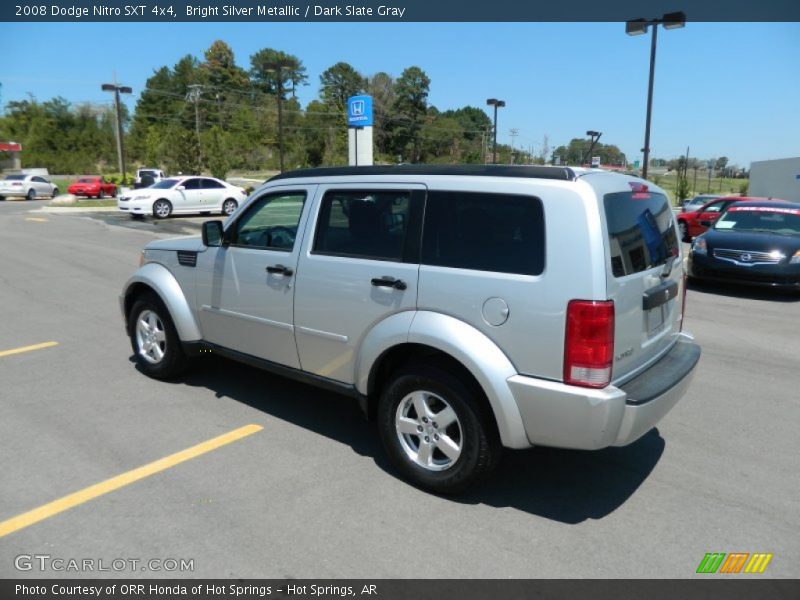 Bright Silver Metallic / Dark Slate Gray 2008 Dodge Nitro SXT 4x4
