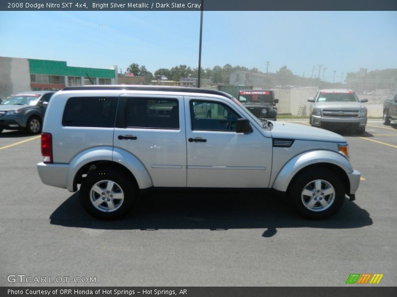 Bright Silver Metallic / Dark Slate Gray 2008 Dodge Nitro SXT 4x4