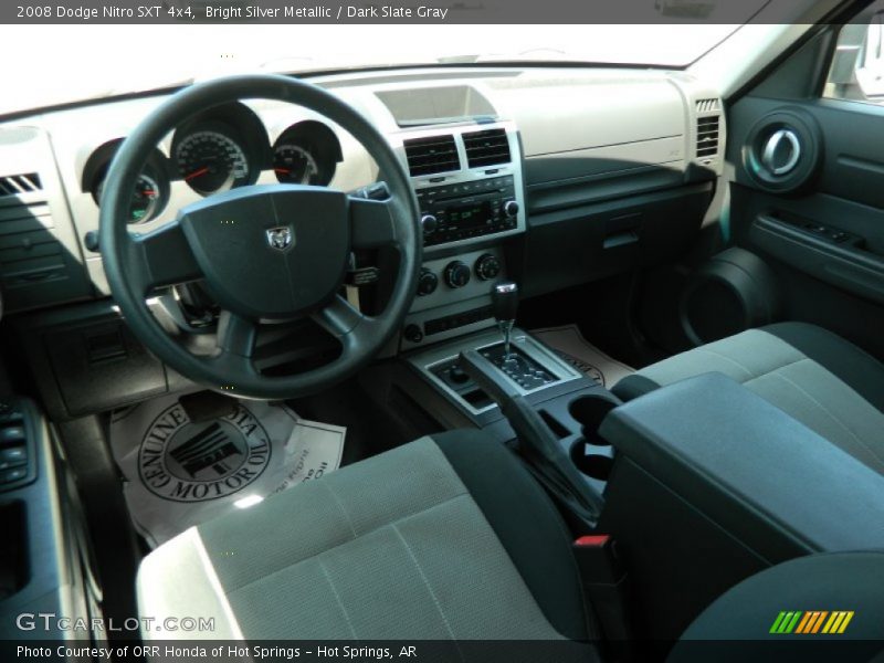 Bright Silver Metallic / Dark Slate Gray 2008 Dodge Nitro SXT 4x4