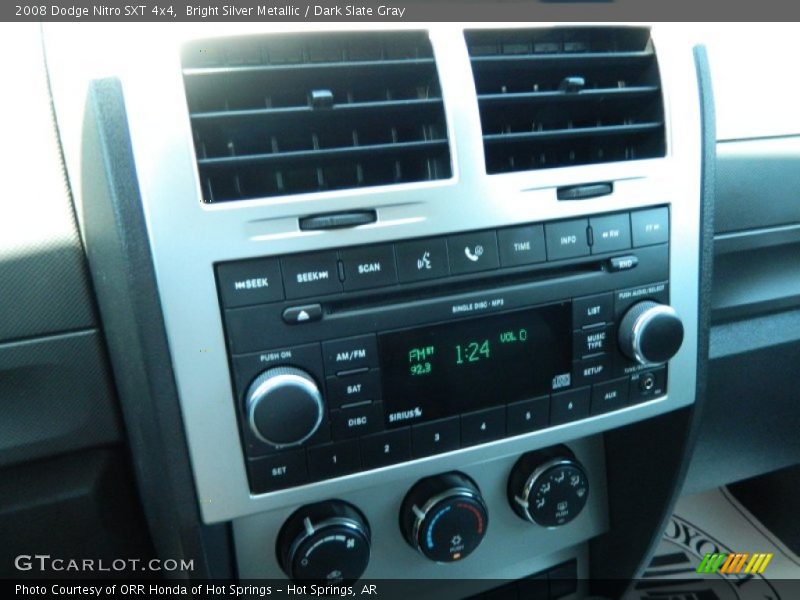 Bright Silver Metallic / Dark Slate Gray 2008 Dodge Nitro SXT 4x4