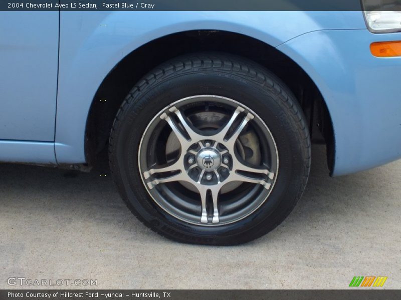 Pastel Blue / Gray 2004 Chevrolet Aveo LS Sedan