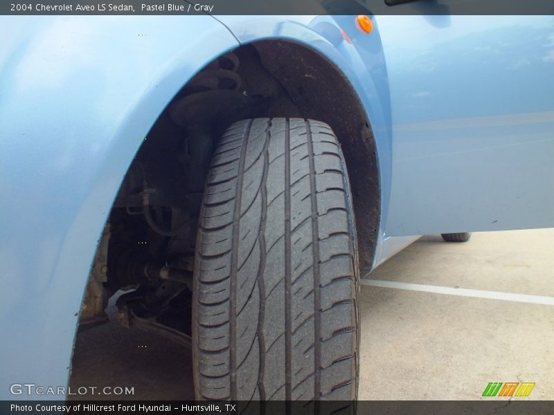 Pastel Blue / Gray 2004 Chevrolet Aveo LS Sedan