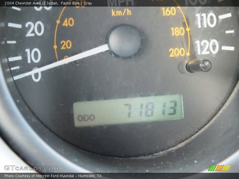 Pastel Blue / Gray 2004 Chevrolet Aveo LS Sedan