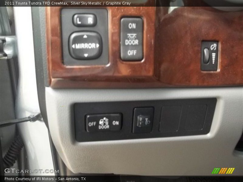 Silver Sky Metallic / Graphite Gray 2011 Toyota Tundra TRD CrewMax