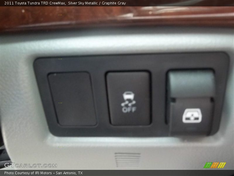 Silver Sky Metallic / Graphite Gray 2011 Toyota Tundra TRD CrewMax