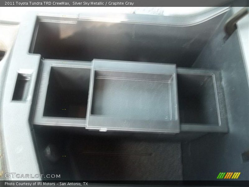 Silver Sky Metallic / Graphite Gray 2011 Toyota Tundra TRD CrewMax