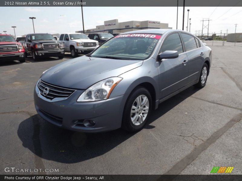 Ocean Gray / Frost 2012 Nissan Altima 2.5 S