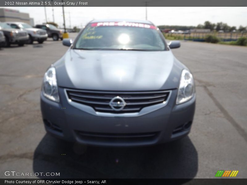 Ocean Gray / Frost 2012 Nissan Altima 2.5 S