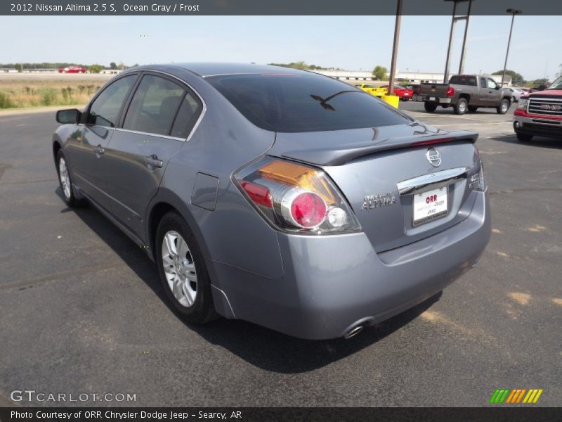 Ocean Gray / Frost 2012 Nissan Altima 2.5 S