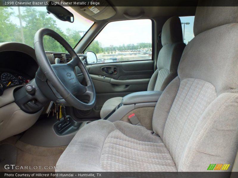  1998 Blazer LS Beige Interior