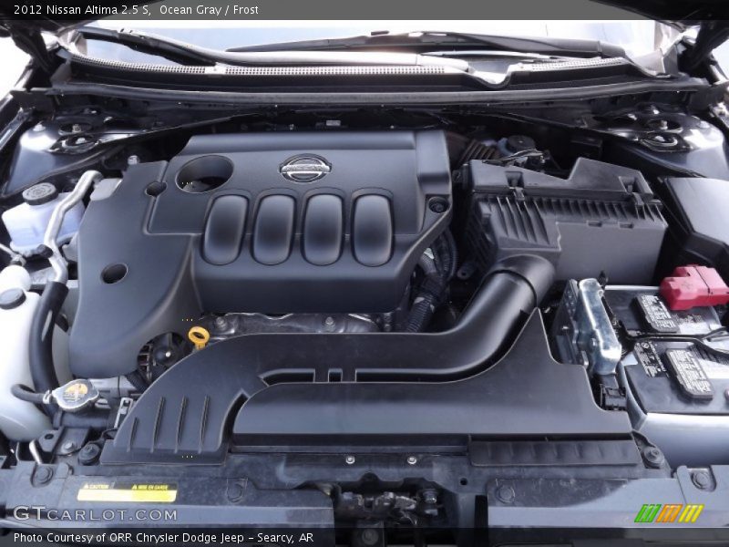 Ocean Gray / Frost 2012 Nissan Altima 2.5 S