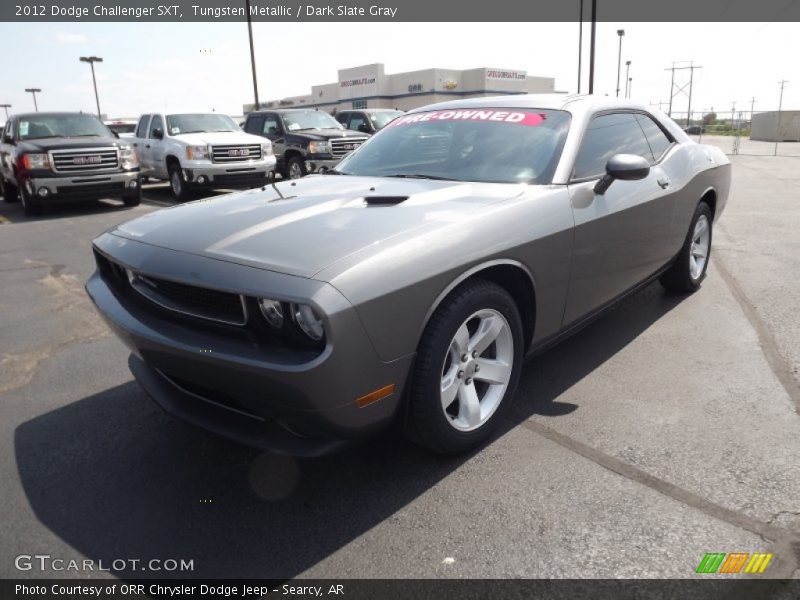 Tungsten Metallic / Dark Slate Gray 2012 Dodge Challenger SXT